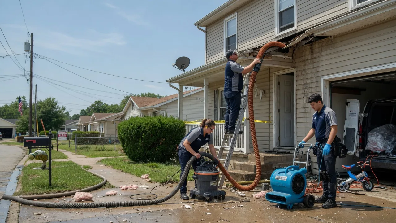 Water Damage Restoration in Poplar, MT near me
